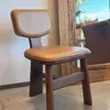 SILLA ESTANDARTE CUERO CAMEL en Marrón - Sillas, Uruguay | Masinfinito Casa, vista 4 de 4