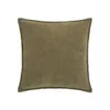 ALMOHADON DE PANA 45x45CM VERDE OLIVA en Verde oliva - Textiles, Uruguay | Decohogar, vista 1 de 3