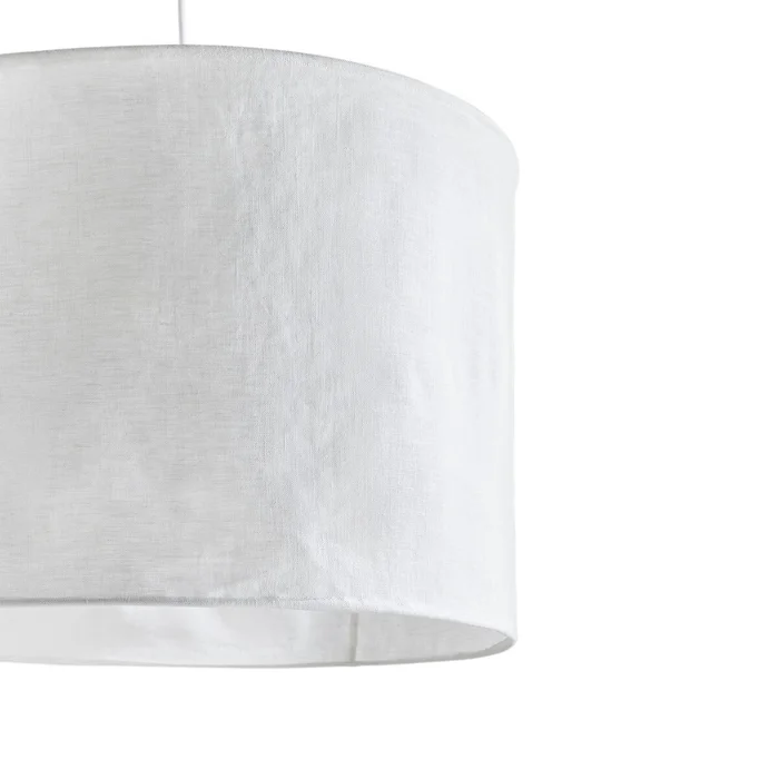 Colgante lino suelto en Blanco Reviews Valoraciones - Lámparas colgantes, Uruguay | La Perla, vista 3