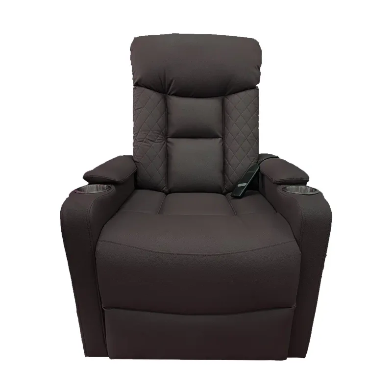 Poltrona Sillón Reclinable con Elevación - Liberty en Marrón - Sillones y sofás, Uruguay | Delta Center, vista 3