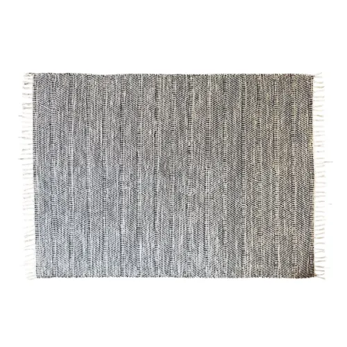 ALFOMBRA 150X210CM JASPEADO FLECOS NATURAL Y NAVY en Multicolor - Textiles, Uruguay | Koz