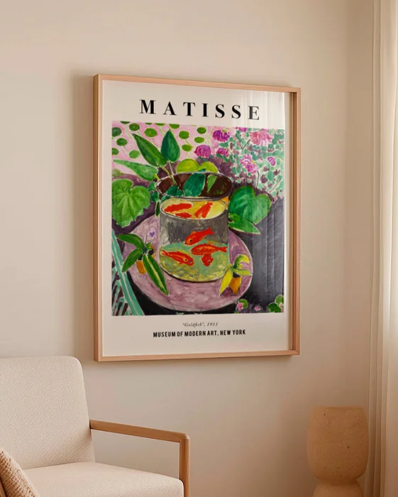 Matisse goldfish en Multicolor - Láminas, Uruguay | La Cuadrería, vista 2
