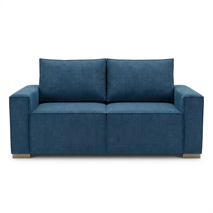 Sofa Moscú 3 Cuerpos 200cm – Azul Easy Clean en Azul - Sillones y sofás, Uruguay | Berna home