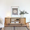 Mueble TV Licia 160 x 55 cm de madera maciza de mango en Madera natural - Muebles para TV, Uruguay | Kavehome, vista 2 de 7