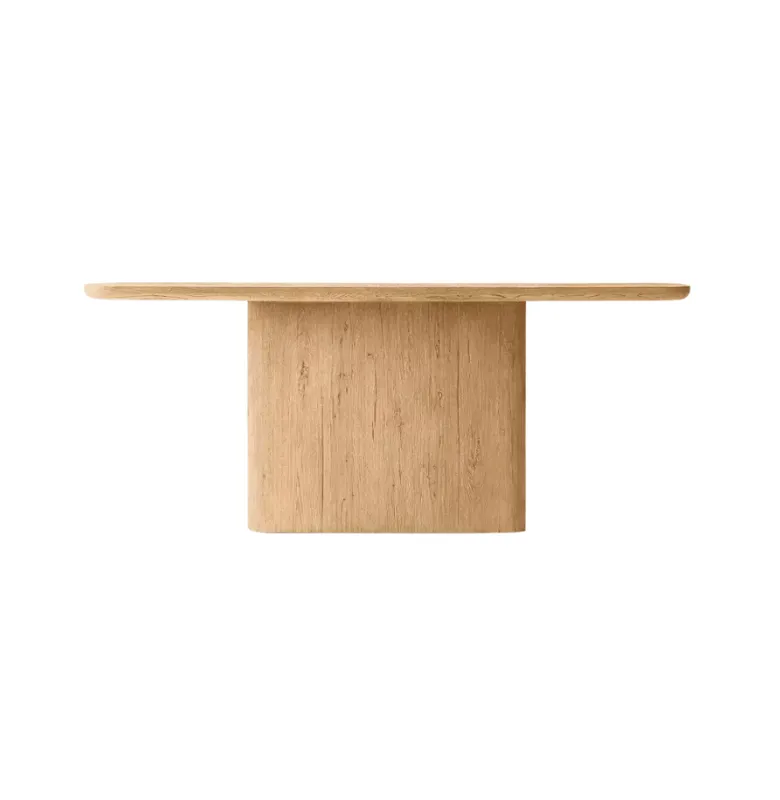 CONSOLA OSLO TEKA NAT en Madera natural - Aparadores y recibidores, Uruguay | Masinfinito Casa