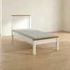 Cama 1 Plaza Pino Natural-beige Topazio en BCO/MIEL - Dormitorio, Uruguay | Divino, vista 1 de 2