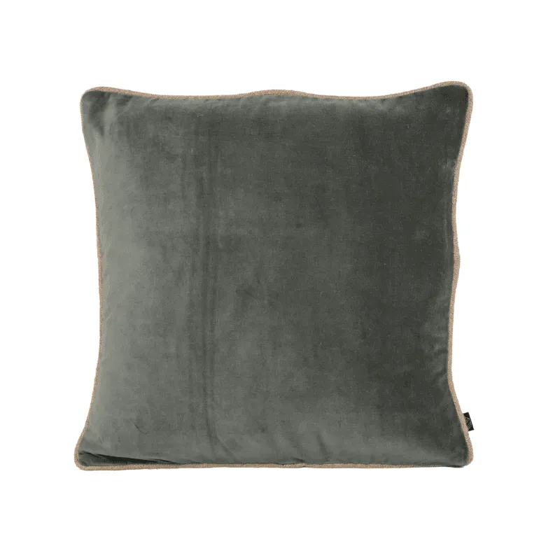 ALMOHADON NEW DELHI en Verde oliva - Textiles, Uruguay | Masinfinito Casa