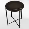 Mesa auxiliar ROCHE Negro Medium - Mesas de comedor, Uruguay | Viasono, vista 2 de 2