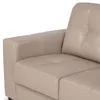 Sofá Fargo - Cuero Básico - 2 cuerpos - 519 (Beige) en Beige - Sillones y sofás, Uruguay | NYR, vista 3 de 4