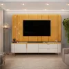 Rack con Panel Celine - Marron en Marrón - Muebles para TV, Uruguay | Ecowood, vista 2 de 3