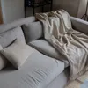 Manta para sillón y cama algodón Beige Waffle - 130cm - Textiles, Uruguay | Buho Store, vista 2 de 5