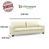 SOFA 100% CUERO - MODELO BLANC - 4 CUERPOS - MARRON en Marrón - Sillones y sofás, Uruguay | Champagne Home, vista 3 de 5