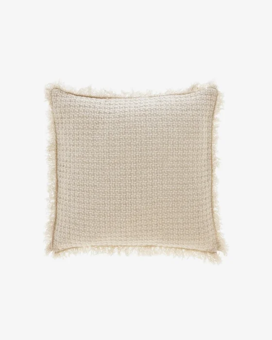Almohadón Amarilys 45 x 45 cm en Beige - Textiles, Uruguay | Kavehome