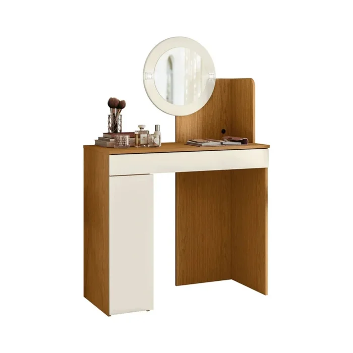 Tocador Espejo Led - Aurea - FIT - Marrón en Marrón - Escritorios, Uruguay | Ecowood, vista 2