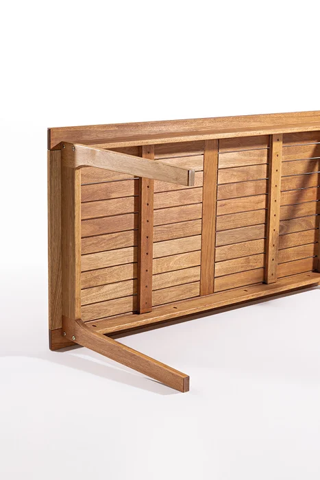 MESA DE COMEDOR CHURRASQUEIRA 160x86x75CM JATOBA en Madera natural - Muebles para el exterior, Uruguay | Vinibel, vista 5