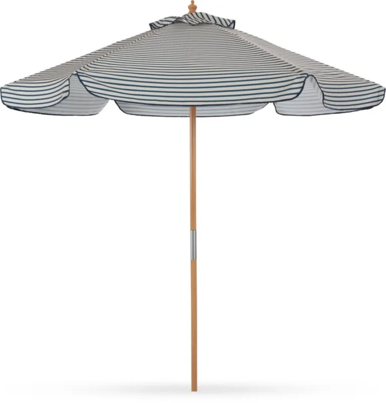 Sombrilla SMYGEHUK Ø200 natural/azul - Muebles para el exterior, Uruguay | JYSK