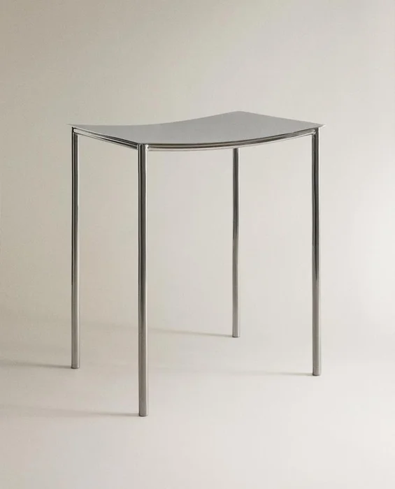 TABURETE ACERO INOXIDABLE - Sillas, Uruguay | Zara Home, vista 2