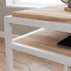 Escritorio con estantería - Sauder - Nova Loft Acacia en Madera natural - Escritorios y sillas de escritorio, Uruguay | Rústico Hogar, vista 3 de 5