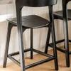 SILLA DE BAR BONHAM - NEGRA - Sillas, Uruguay | La Iberica, vista 6 de 14