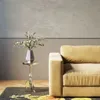 MESA AUXILIAR BAROCCO Plateado CIRCULAR - Mesas de comedor, Uruguay | Viasono, vista 1 de 3