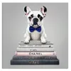 CUADRO CANVAS 40x40cm PERRO BULLDOG BLANCO 1 en Blanco - Decoración de pared, Uruguay | Decohogar, vista 1 de 2