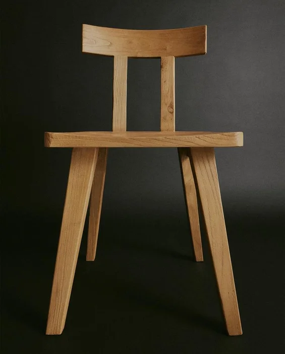SILLA MADERA RESPALDO en Madera natural - Sillas, Uruguay | Zara Home