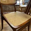 Silla Kira Madera de Caucho/Rattan Natural - Marrón Oscuro - Sillas, Uruguay | Berna home, vista 2 de 3