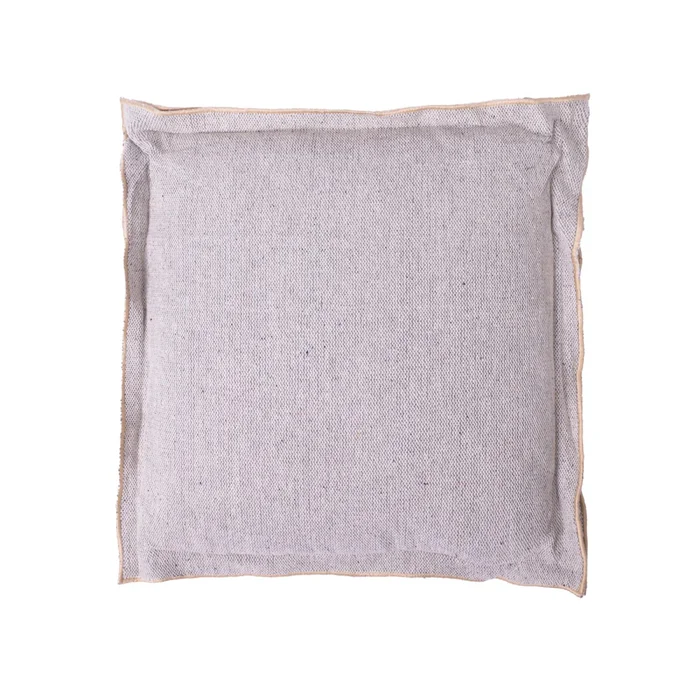 Almohadón Natural/beige Algodón Ova en Beige - Textiles, Uruguay | Divino