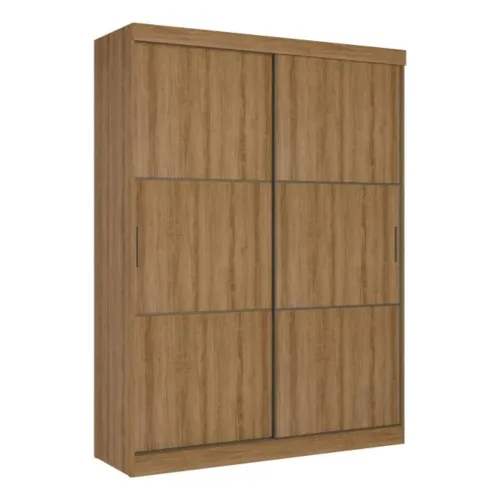 Ropero 2 puertas Linea Confort en Madera natural - Roperos y placares, Uruguay | Nario Hogar