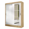 Ropero 2 Puertas Corredizas Mdp 2 Cajones 6 Estantes en CAPUCCINO/BLANCO - Sillones y sofás, Uruguay | Soy Hogar, vista 1 de 6