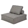 Sofá Modular 1 Cuerpo Tela-premium Gris Element Gris Osc en Gris - Sillones y sofás, Uruguay | Divino, vista 3 de 3