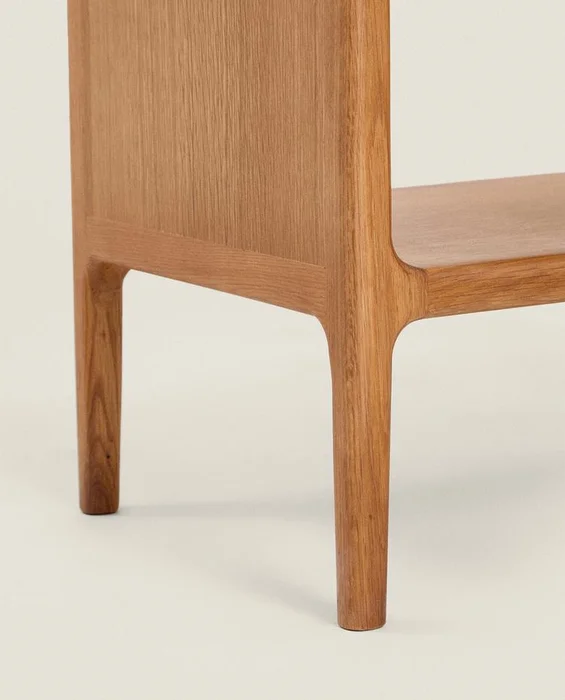 MUEBLE AUXILIAR ROBLE MIEL INDIVIDUAL en Madera natural - Bibliotecas, Uruguay | Zara Home, vista 6