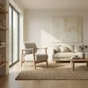 Butaca Toscana - Tela Rústica - 218-G2 (Cruda) en Beige - Butacas, banquetas y puffs, Uruguay | NYR, vista 7 de 7