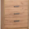Cómoda JENSLEV 4 cajones color roble natural - Cómodas, Uruguay | JYSK, vista 1 de 5