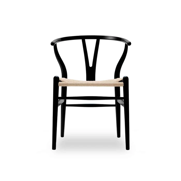 Silla Wishbone - Black en Negro - Sillas, Uruguay | Samic