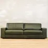 Sillón Cuero Octavio 3 Cuerpos Verde - Verde en Verde - Sillones y sofás, Uruguay | Aihaus, vista 1 de 3