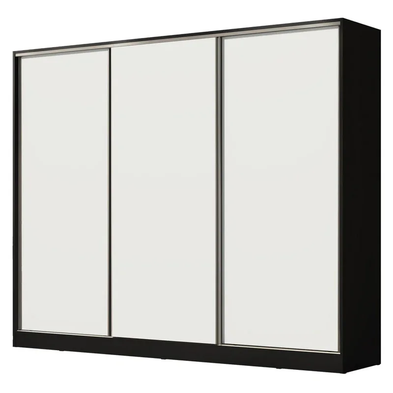 Ropero Placard Matrimonial 100% MDF Zurique 231cm Puertas Corredizas en Madera natural - Roperos y placares, Uruguay | Balton, vista 7