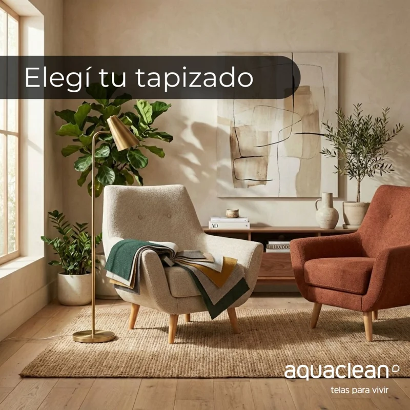 Butaca Vivian - Tela Aquaclean - A fabricar en Beige - Butacas, banquetas y puffs, Uruguay | Nyr, vista 4