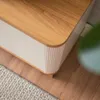 Modular para Tv Munique Nature/Blanco - Línea Haus en Blanco - Muebles para TV, Uruguay | Ecowood, vista 5 de 5
