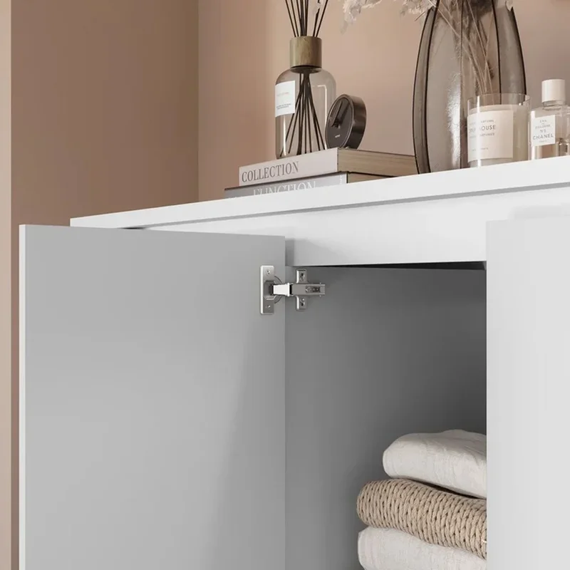 Comoda Da Vinci Plus 4 Cajones 2 Puertas Blanco en Blanco - Cómodas, Uruguay | Soy Hogar, vista 4
