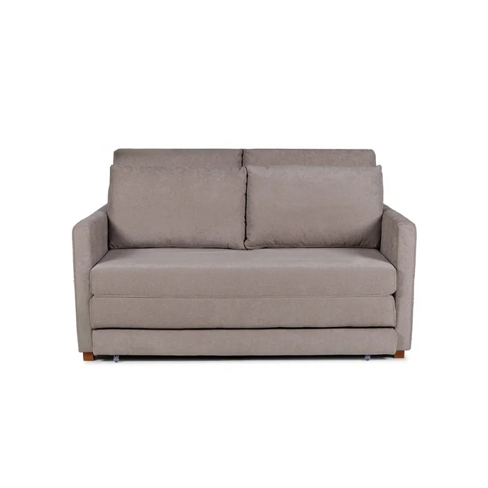 Sofá Cama Niki - Tela Microfibra - 10287 (Tostado) en Marrón - Sillones y sofás, Uruguay | NYR, vista 3