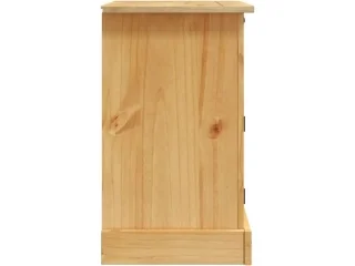 Mesa de Luz 1 P/1 C Cera/Blanco LINEA CORONA MADERA en Blanco - Mesas de luz, Uruguay | Quesal, vista 3