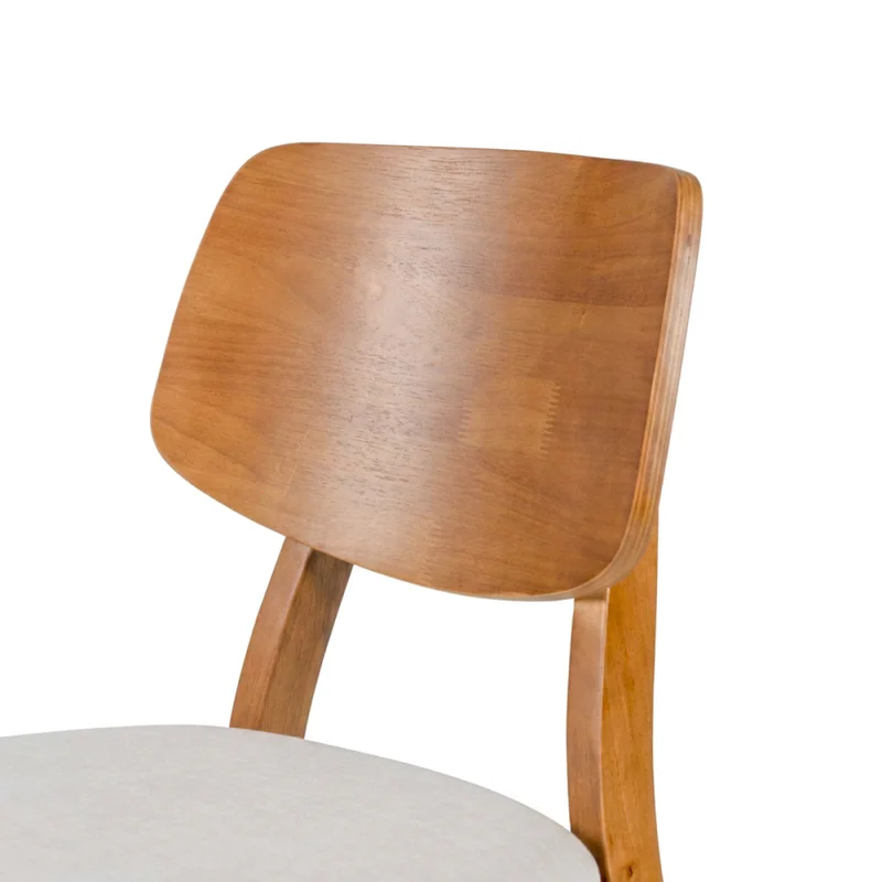 Silla Ambar - Tela Microfibra - Ver 03 (Cruda) en Beige - Butacas, banquetas y puffs, Uruguay | Nyr, vista 6