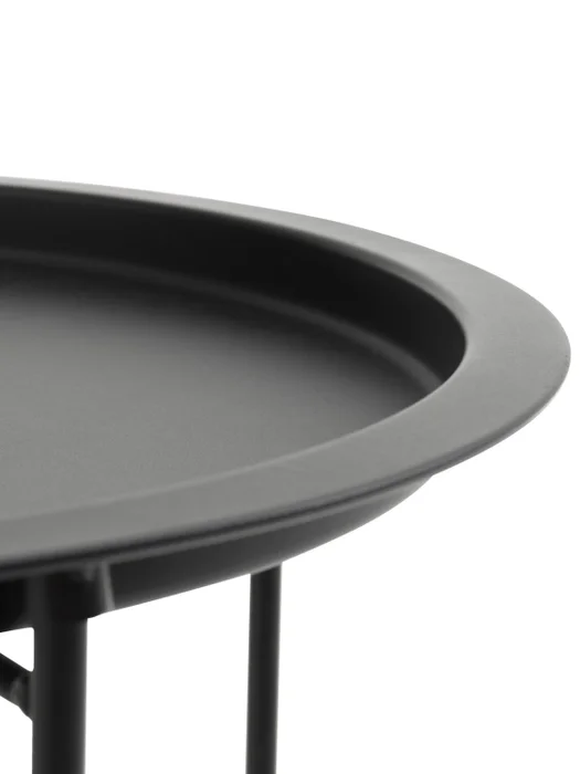 Mesa auxiliar RANDERUP Ø47 negro en Negro - Mesas de arrimo, Uruguay | JYSK, vista 2