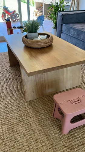 Mesa Living Ratona Madera Maciza 110x65 Ozark Home A Eleccion en Madera natural, Uruguay | Ozark Home, vista 8