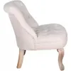 Butaca Luis XV - Beige en Beige - Butacas, banquetas y puffs, Uruguay | La Cueva Muebles, vista 5 de 10