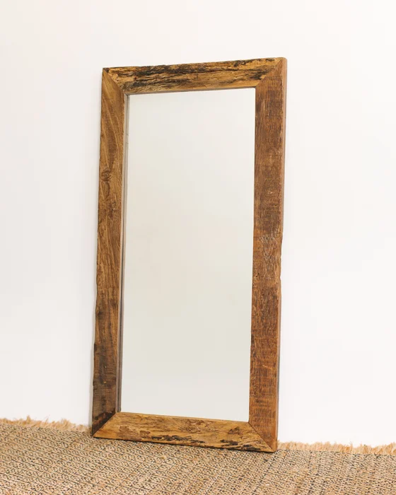 ESPEJO ESCORPIO 120x60 en Madera natural - Espejos, Uruguay | Fundamento Muebles