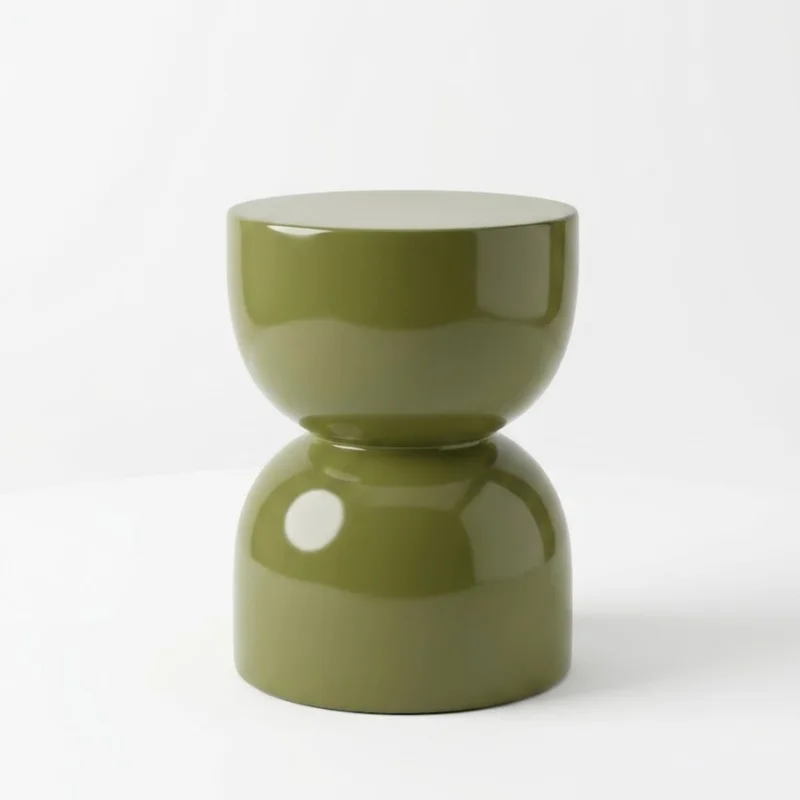 Mesa de Arrime / Banco Pistacho en Verde oliva - Butacas, banquetas y puffs, Uruguay | Casakos, vista 4