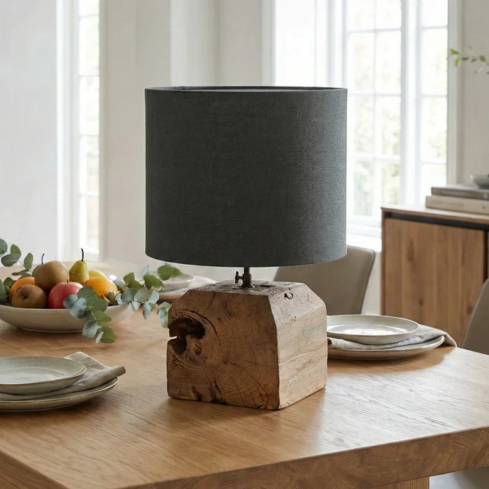 Lámpara de Mesa Nativo Raw en Multicolor - Lámparas de mesa, Uruguay | La Perla, vista 2