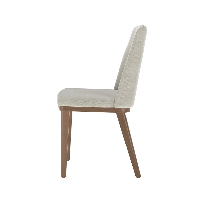 Silla De Comedor Madera Natural-beige Loriela en Madera natural - Sillas, Uruguay | Divino, vista 4